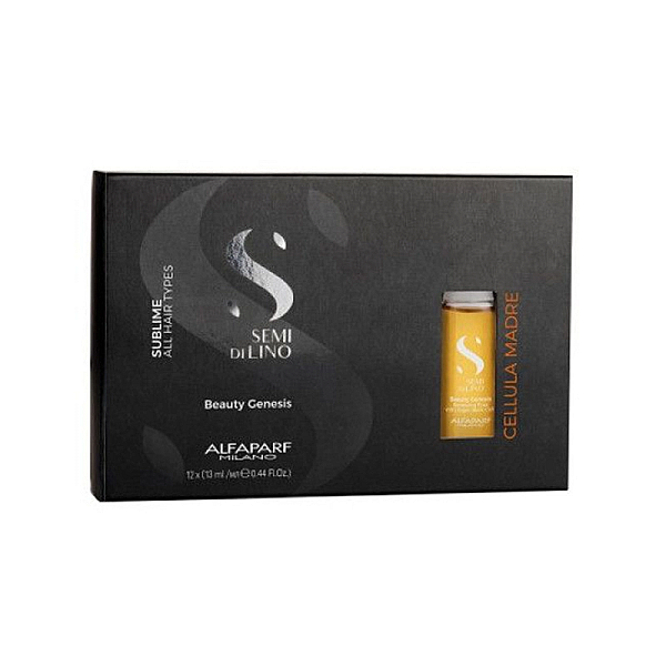 Elixir semi di lino de regenerare cu celule stem de argan 12x13ml sublime cel madre beauty genesis