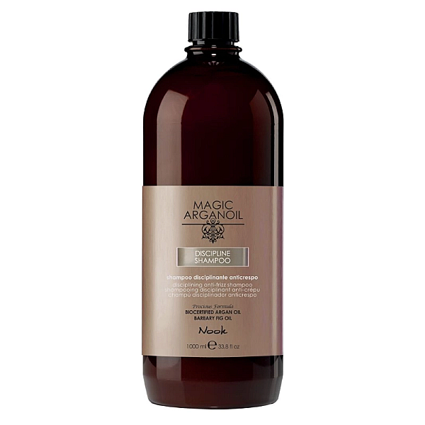 Sampon pentru netezirea parului magic argan oil discipline shampoo