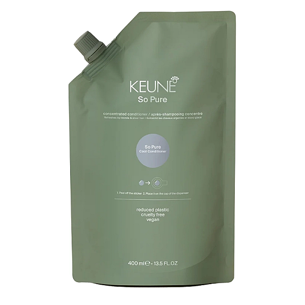 Balsam neutralizator pentru par blond so pure cool refill