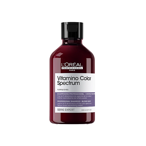 Sampon neutralizator pentru par blond serie expert vitamino color spectrum purple