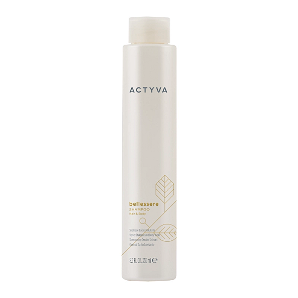 Sampon hranitor pentru par si corp new actyva bellessere shampoo velian