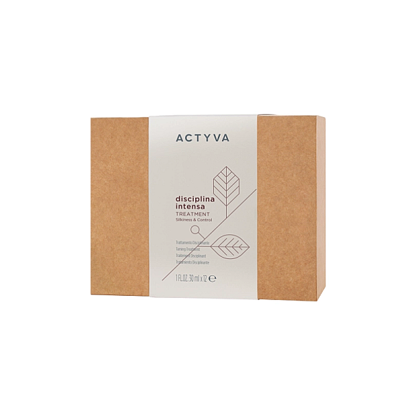 Tratament intens pentru netezirea parului rebel 12 x 30 ml new actyva disciplina intensa velian
