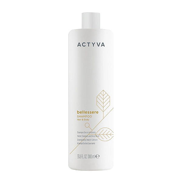 Sampon hranitor pentru par si corp new actyva bellessere shampoo velian