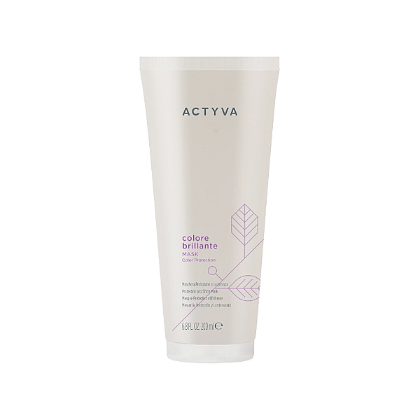 Masca pentru par vopsit new actyva colore brillante mask velian