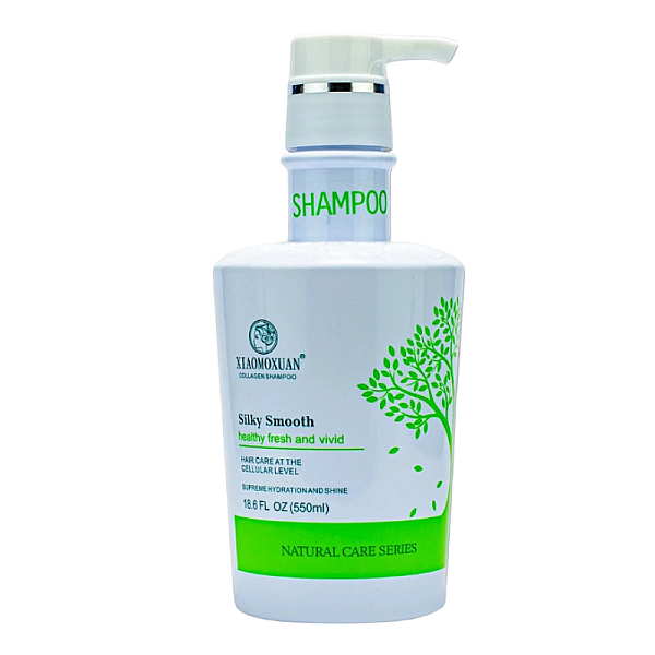 Sampon natural cu frunze de arbore de ceai si colagen silky smooth