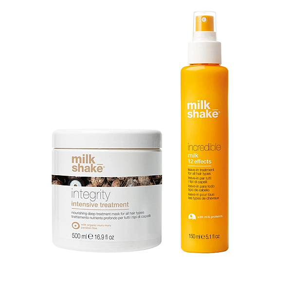Pachet hidratare si reparare - masca 500 ml, 12 efecte incredible milk 150 ml