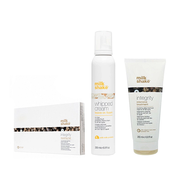 Pachet hidratare - masca 200 ml, fiole 8x10 ml, spuma whipped cream 200 ml