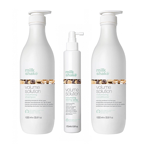 Pachet pentru volum - sampon 1000 ml, balsam 1000 ml, spray 175 ml