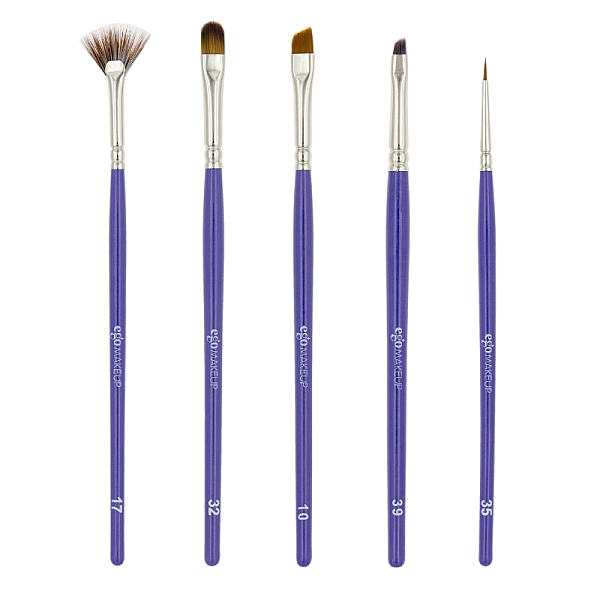 Set 5 pensule pentru eyeliner