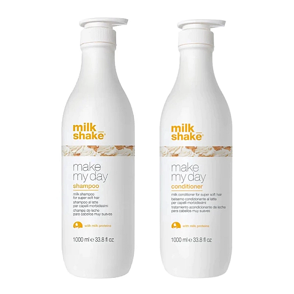Pachet pentru toate tipurile de par make my day  - sampon 1000ml, balsam 1000ml 