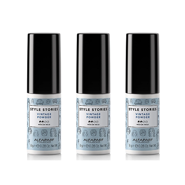 Pachet 3 x pudra pentru volum 8g style stories vintage powder 