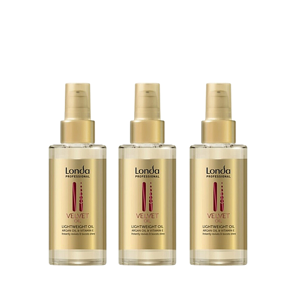 Pachet 3 x ulei de argan velvet oil lightweight 100ml