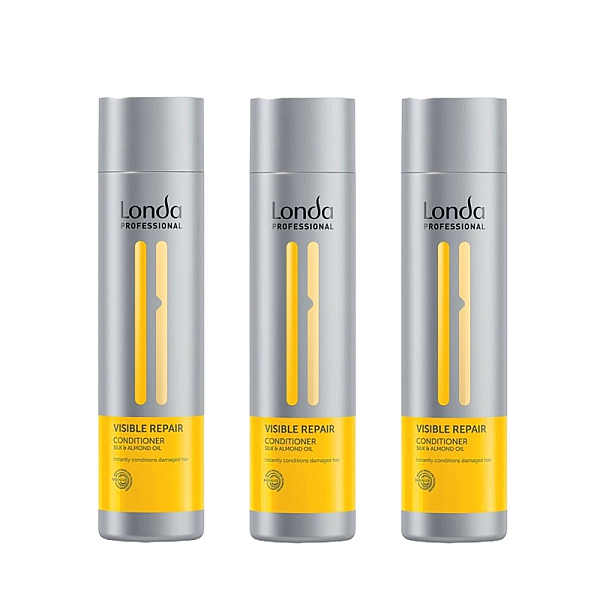 Pachet 3 x balsam pentru par degradat visible repair 250ml