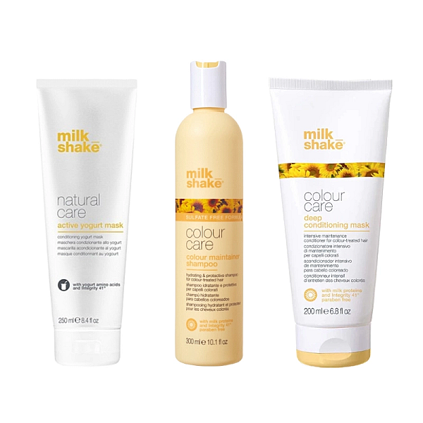 Pachet color maintainer - sampon 300ml, masca deep color 200ml, masca active yogurt 250ml