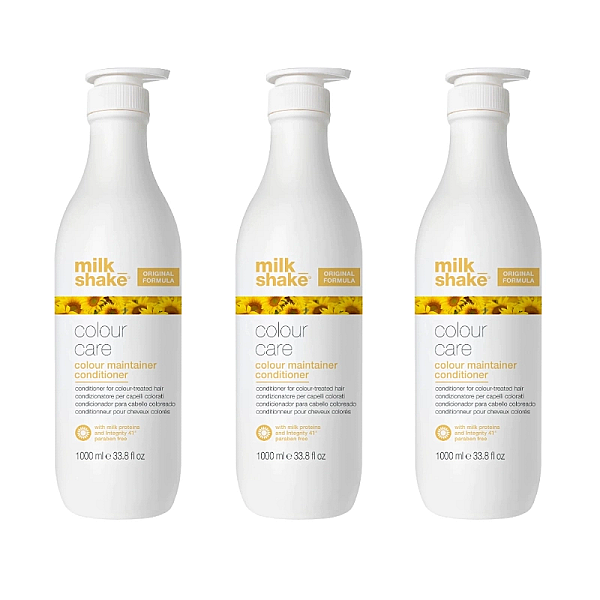 Pachet 3 x balsam pentru par vopsit color maintainer 1000ml