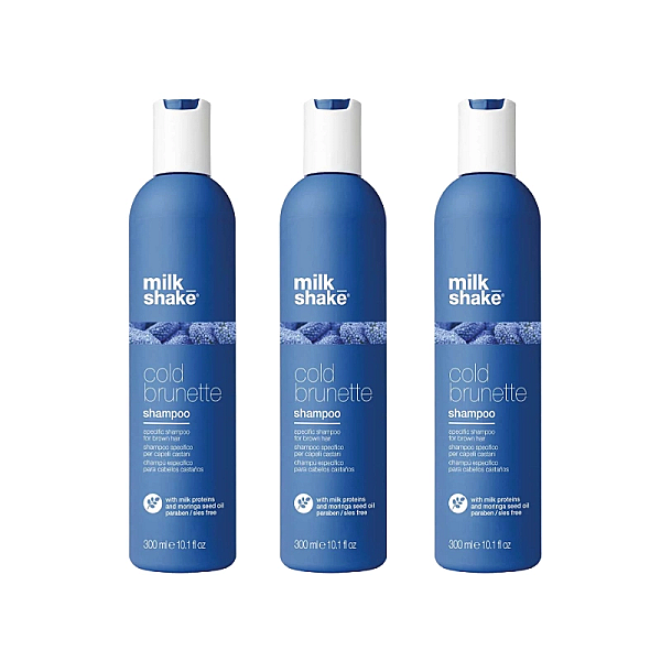 Pachet 3 x sampon pentru par vopsit cold brunette 300ml