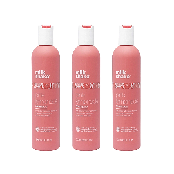 Pachet 3 x sampon pentru crearea tonurilor de roz pink lemonade 300ml