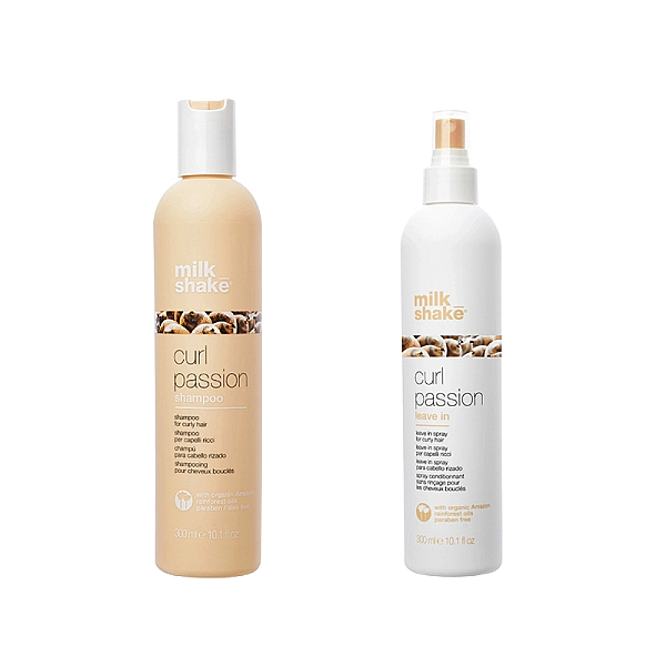 Pachet pentru par cret sau ondulat curl passion - sampon 300ml, balsam leave-in 300ml 
