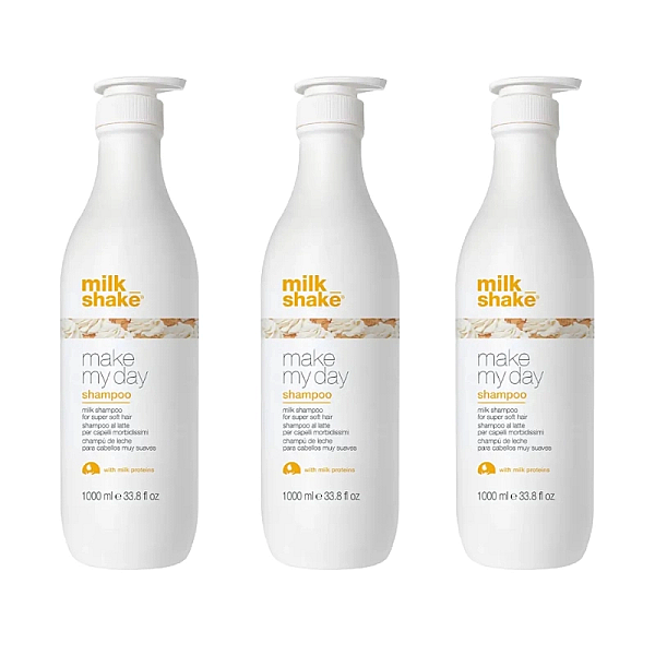 Pachet 3 x sampon pentru toate tipurile de par make my day 1000ml