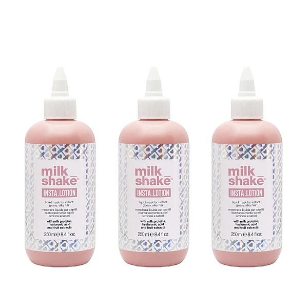 Pachet 3 x tratament instant pentru netezirea si indrepatarea parului insta lotion 250ml