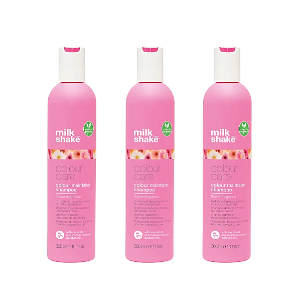 Pachet 3 x sampon pentru par vopsit flower fragrance 300ml