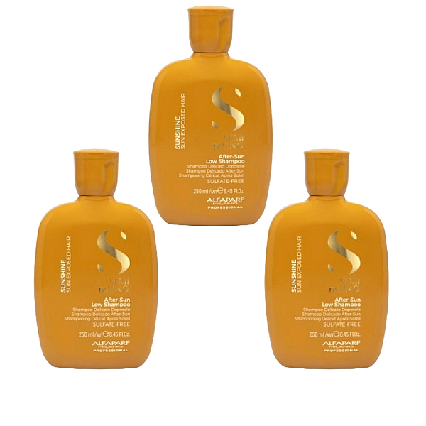 Pachet 3 x sampon pentru parul expus la soare semi di lino sunshine 250ml