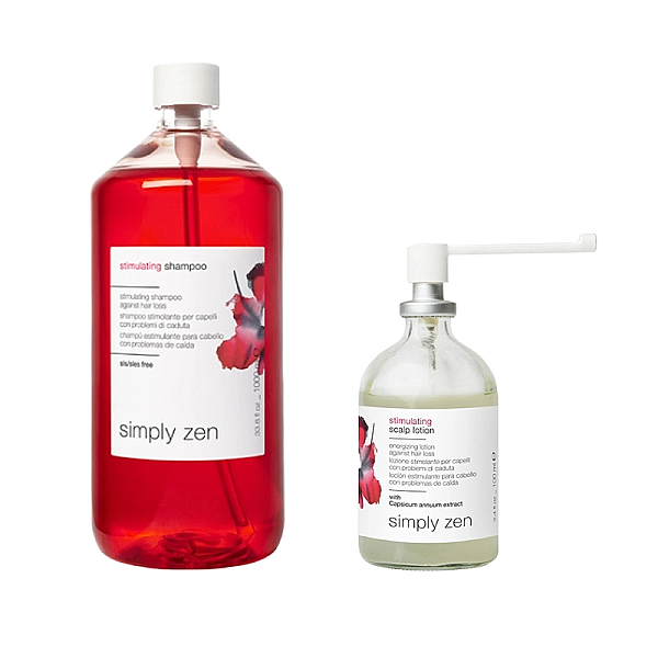 Pachet impotriva caderii parului stimulating - sampon 1000ml, lotiune 100ml