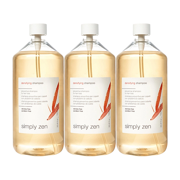 Pachet 3 x sampon preventiv impotriva caderii parului densifying 1000ml