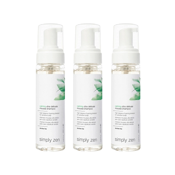 Pachet 3 x sampon spuma ultra delicat pentru scalp sensibil 200ml
