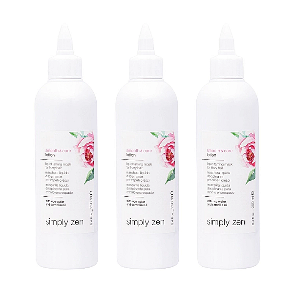 Pachet 3 x lotiune pentru par indisciplinat smooth & care frizzy hair
