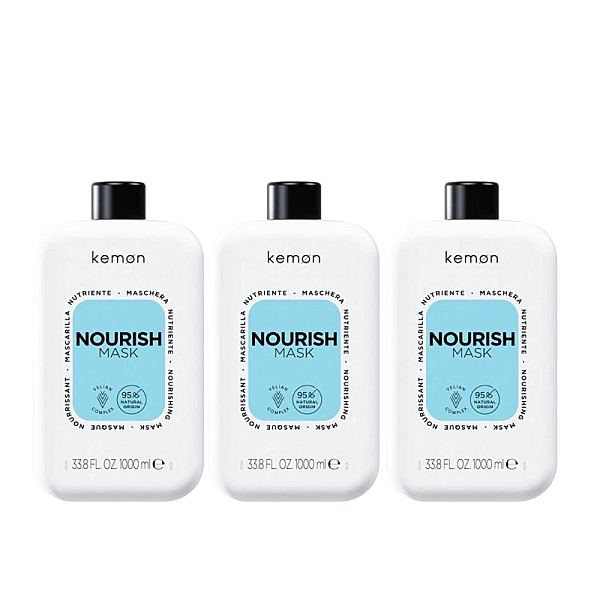 Pachet 3 x masca pentru par uscat care nourish 1000ml