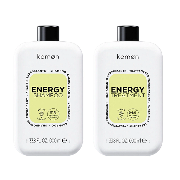 Pachet impotriva caderii parului care energy - sampon 1000ml, tratament 1000ml