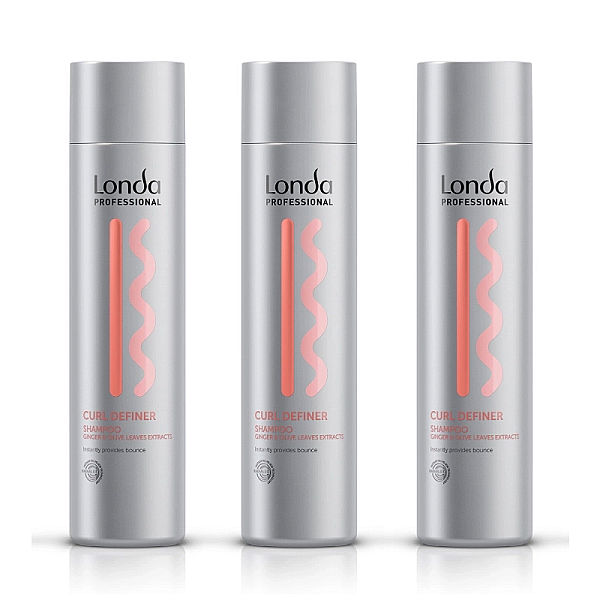 Pachet 3 x sampon pentru par cret curl definer 250ml