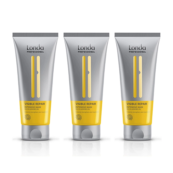 Pachet 3 x masca tratament pentru par degradat visible repair 200ml