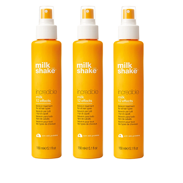 Pachet 3 x tratament pentru par cu 12 efecte incredible milk 150ml