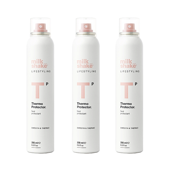 Pachet 3 x protectie termica pentru par lifestyling thermo protector 200ml