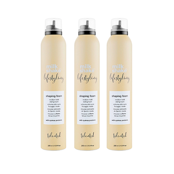 Pachet 3 x spuma pentru volum si styling lifestyling shaping foam 200ml