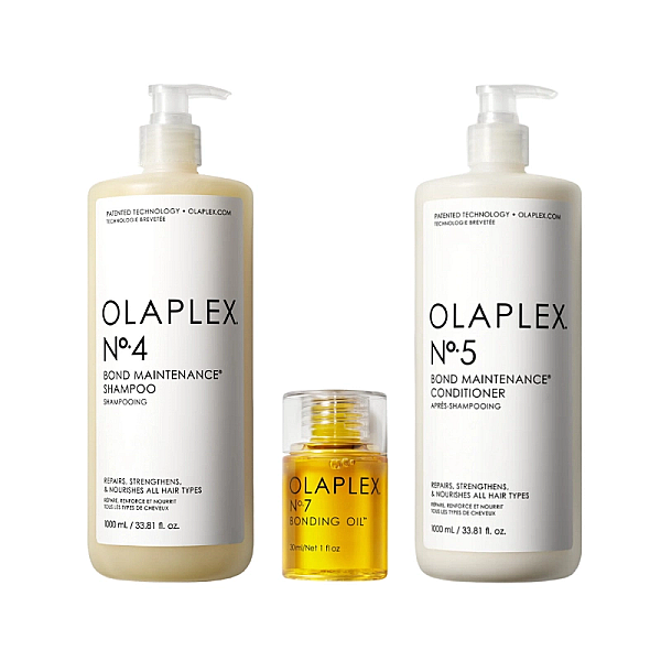 Pachet intretinerea parului bond maintenance - sampon 1000ml, balsam 1000ml, ulei 30ml