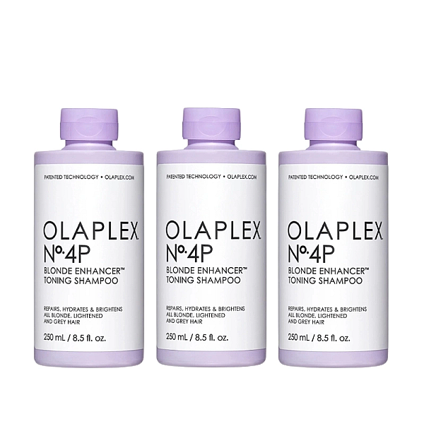 Pachet 3 x sampon pentru neutralizarea tonurilor de galben blonde enahancer 4p 250ml