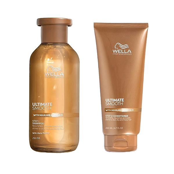 Pachet hidratant pentru par uscat ultimate smooth - sampon 250 ml, balsam 200ml