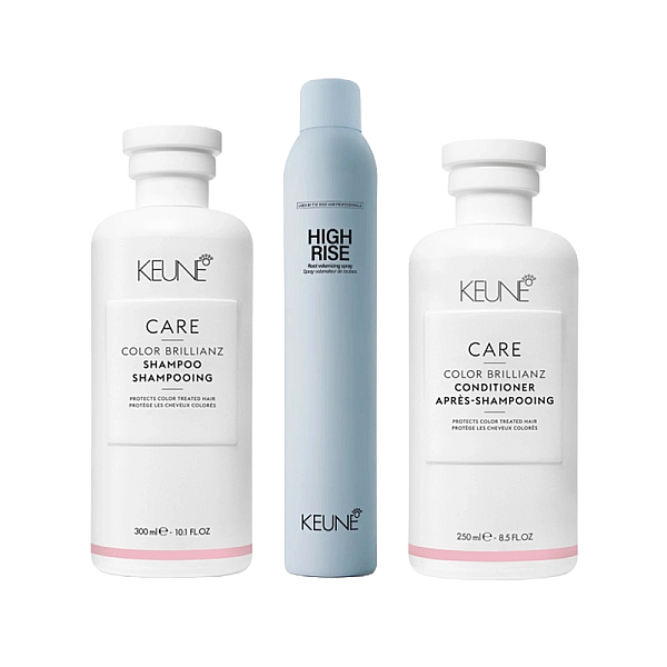 Pachet par vopsit care color brillianz - sampon 300ml, balsam 250ml, spray volum 300ml
