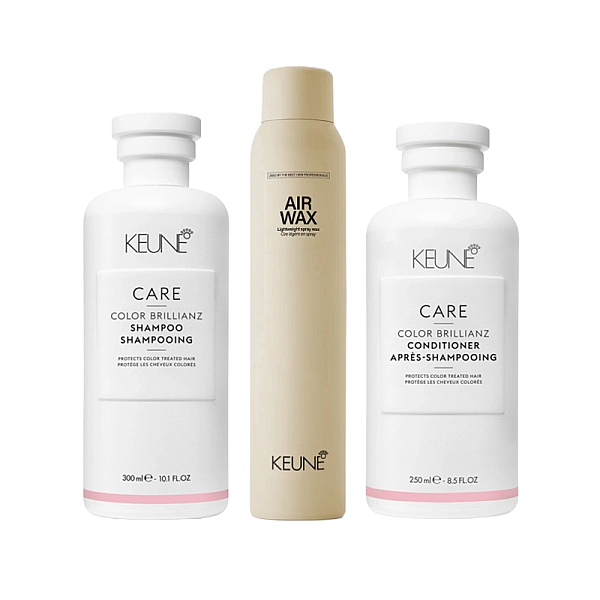 Pachet par vopsit care color brillianz - sampon 300ml, balsam 250ml, spray-ceara 200ml