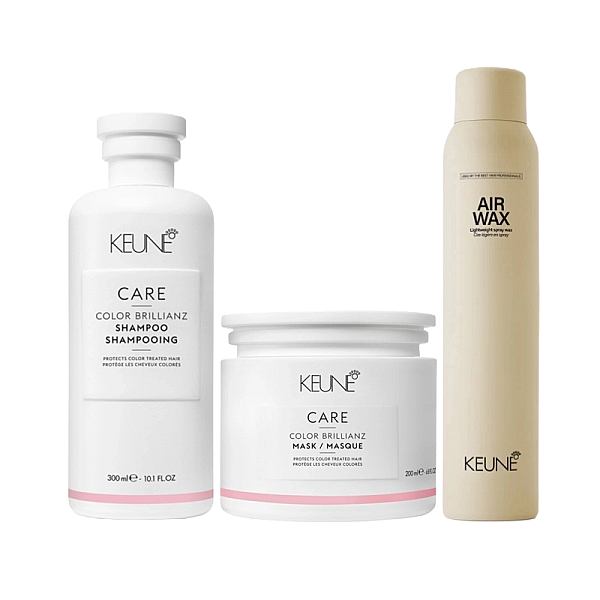 Pachet par vopsit care color brillianz - sampon 300ml, masca 200ml, spray-ceara 200ml