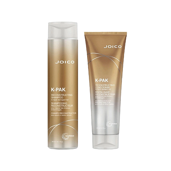 Pachet pentru par deteriorat k-pak - sampon 300ml, balsam 250ml