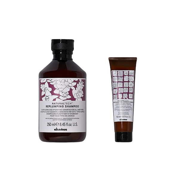 Set de reumplere a firului de par naturaltech replumping - sampon 250ml, balsam 150ml