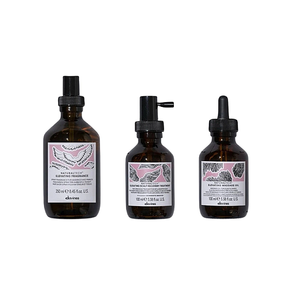 Set pentru salon naturaltech elevating - parfum 250ml, tratament 100ml, ulei de masaj 100ml
