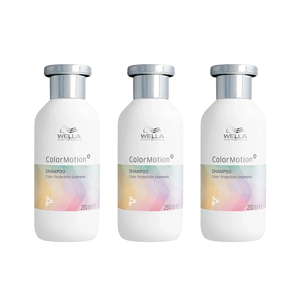 Pachet 3 x sampon pentru protectia culorii color motion+ color protection shampoo 250ml 