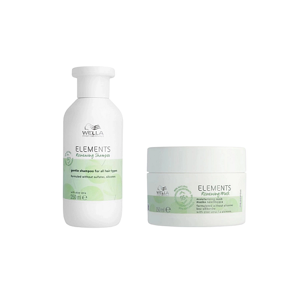 Pachet de regenerare a parului elements renewing - sampon 250ml,  masca 150ml