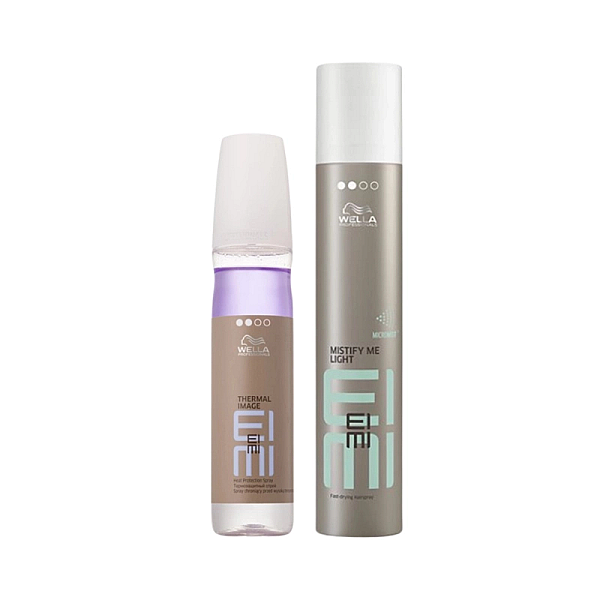 Pachet styling eimi - spray protectie termica thermal image 150ml, fixativ light 300ml