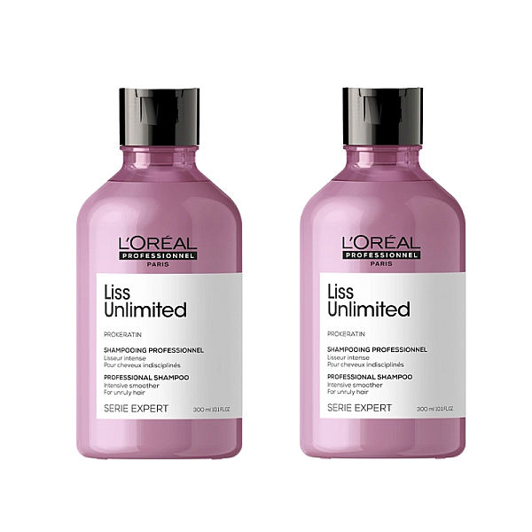 Pachet 2 x sampon pentru netezire intensa liss unlimited 300ml